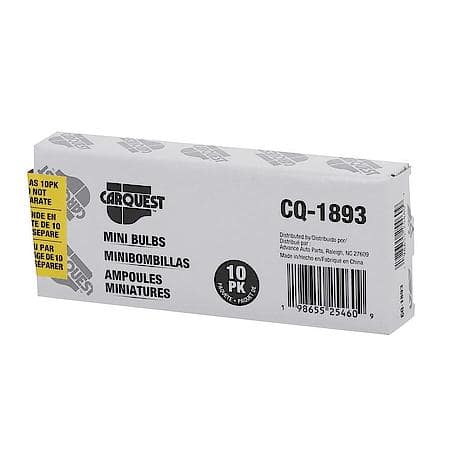 1893 Mini Bulb, 10 Pack