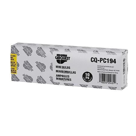 PC194 Mini Bulb, 10 Pack