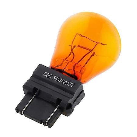 3457NA Amber Mini Bulb, 10 Pack