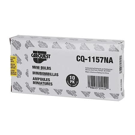 1157NA Amber Mini Bulb, 10 Pack