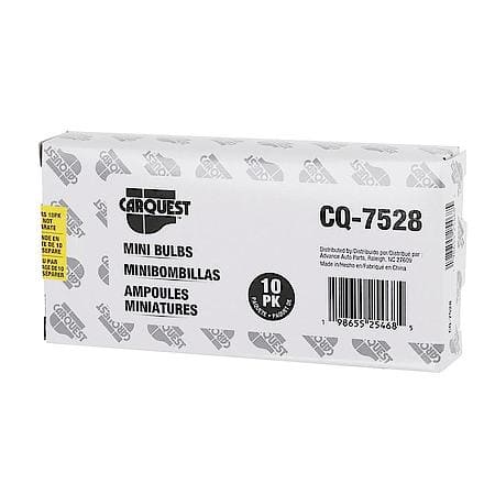 7528 Mini Bulb, 10 Pack