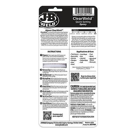 ClearWeld Syringe 14ml