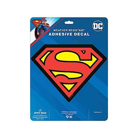 Adhesive Vinyl Decal - Superman Logo