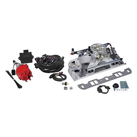 Pf4 Fuel Injection Kit Sequential Port AMC 1970-1991 625 Max Hp 35 Lbhr Injectors Satin