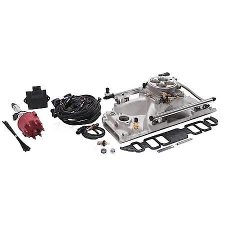 Pro-Flo 4 EFI Traditional 4150-Style Kit No. 35860 For Chevy BB Rectangle Port