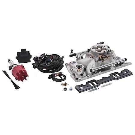 Pro-Flo 4 EFI 4150-Style Kit No. 35780 For Chevy Small-Block with Vortec/E-Tec Heads