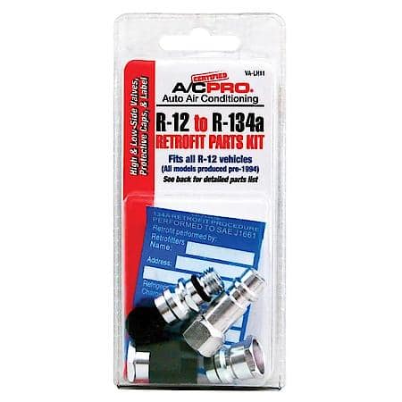 Certified AC Pro R134a Retrofit Parts Kit