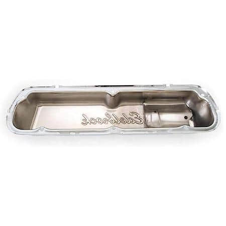 Valve Covers, Signature Series, Stock Height, Steel, Chrome,Ford, Small Block