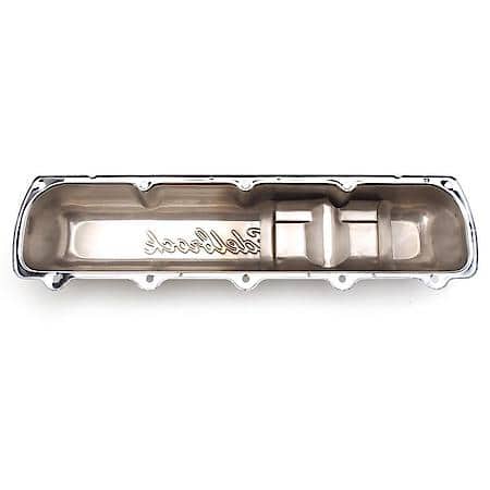 Signature Series Valve Covers: Oldsmobile 350-455 V8, 1968-90, Chrome Steel