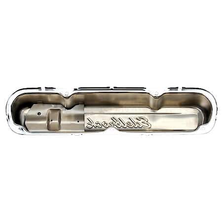 Signature Series Valve Covers: Small Block Chrysler 318-360,65-91, Chrome Steel