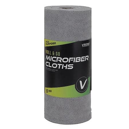 Premium Shop Towel Roll, 12" x 12" Size, 50 Pack