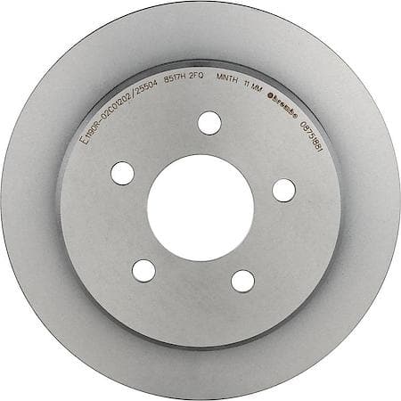 Premium UV Coated Rear Brake Rotor