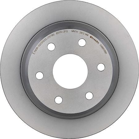Premium UV Coated Front and Rear Brake Rotor