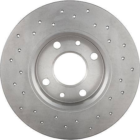 Premium UV Coated Rear Xtra Cross Drilled Brake Rotor