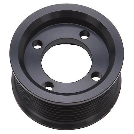 Competition Supercharger Pulley 2.625 In. 8-Rib, Black Anodized