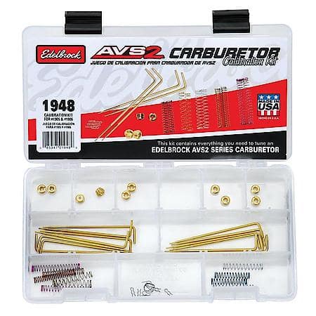 AVS2 Series Carburetor Calibration Kit No. 1948