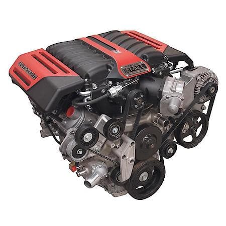 Supercharger Top & Coil Covers No. 41144 For 2010-13 Chevy Camaro Ss