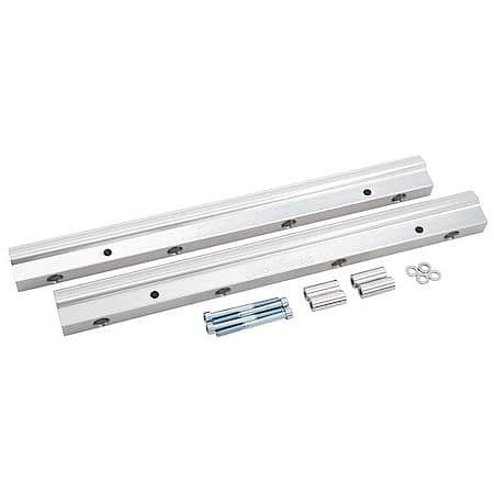 Fuel Injection Fuel Rail No. 3649, -8 AN Clear For Chevrolet Big-Block