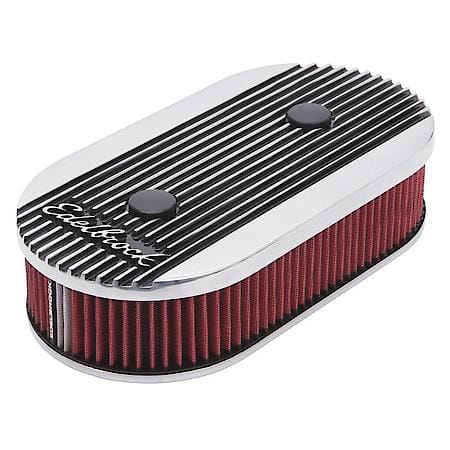 Elite II Air Cleaner No. 4272 with washable Filter, polished finish