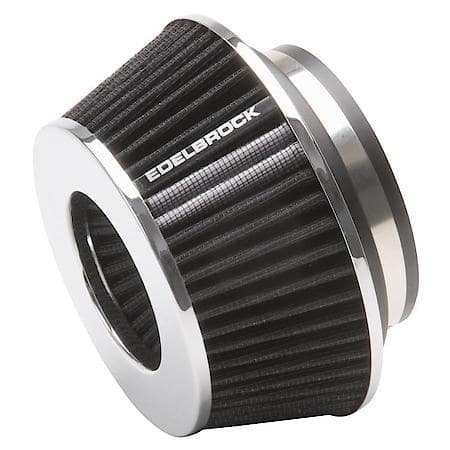 Pro-Flo Universal Black Compact Conical Air Filter with 3", 3.5", and 4" Inlet