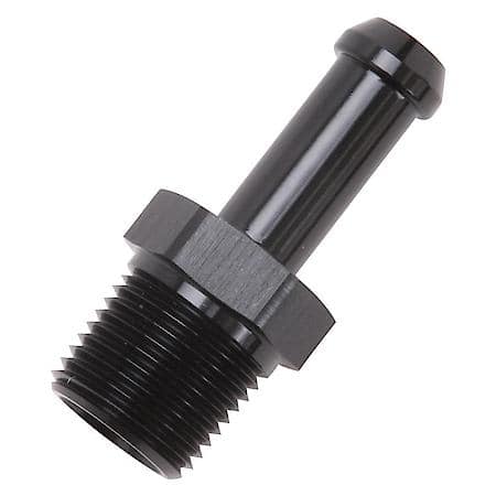 Heater Hose End Fitting - Straight with 3/8" NPT and 3/8" Barb.