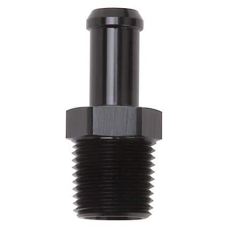Heater Hose End Fitting - Straight with 1/2" NPT and 1/2" Barb.