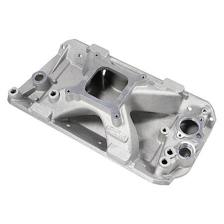 Victor Jr. Intake Manifold No. 28110 For 1970-91 AMC 304-401 Carbureted V8, Satin
