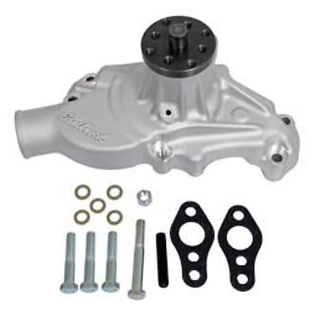 Water Pump For Small-Block Chevy Street Rods In Satin Finish