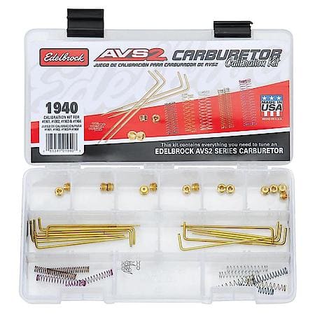 AVS2 Series Carburetor Calibration Kit No. 1940