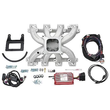 Victor Jr Small Block Chevy with Electronic Carb LS3/L76/L92 Intake Manifold