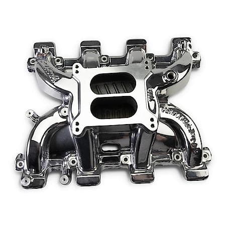 Performer RPM Small Block Chevy LS1 Intake Manifold Only, Chrome Plasma Finish