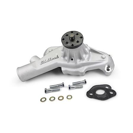 Water Pump for Street Rods in Satin Finish