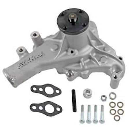 Water Pump for Small-Block Chevy in Satin Finish (Long)