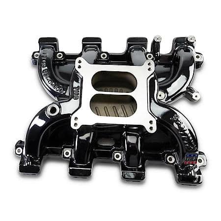 Performer RPM Small Block Chevy LS1 Intake Manifold Only, Black Plasma Finish