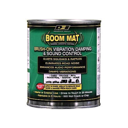 Boom Mat Liquid Damping Material, 1 Liter, 20 Square Feet, Black