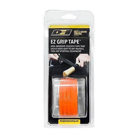 Ez Grip Tape - Orange, High Profile Ridges 1.3" Wide By 5 Feet Long