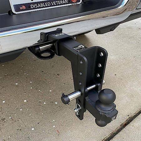 Trailer Hitch Pin: Fits 2-3" Ball Mounts, Barbell Style, 5/8" Dia., 14000-36000Lb, Locking, Set of 2