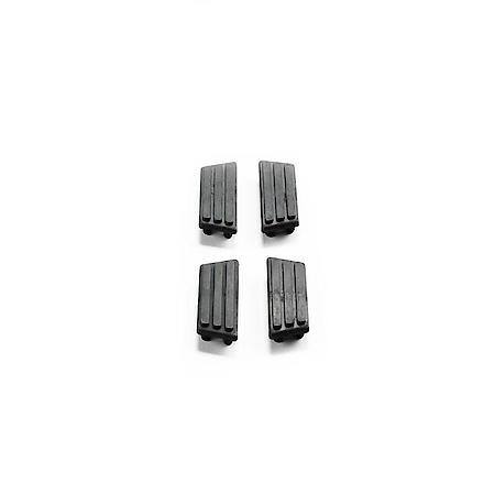 Winch Accessory Kit: Replacement For FlatLink Series, Black, EPDM Rubber, Set of 4