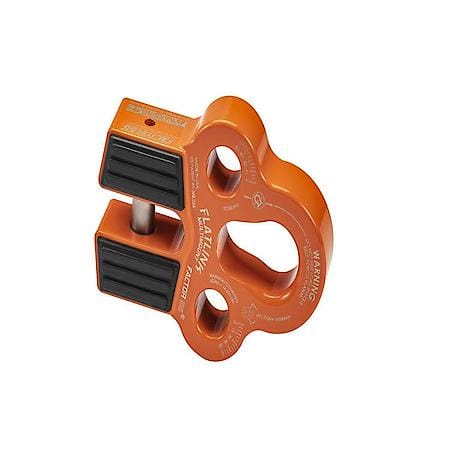 Winch Shackle: Fits 3/4" Screw Pin Hook, 16K LBS Load Capacity, Foldable, Billet Aluminum