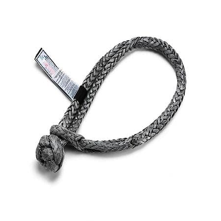 Multi-Purpose Shackle: 7/16 Inch Diameter Polyethylene Rope, Gray, 39000 Minimum Breaking Strength
