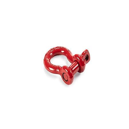 Bumper D-Ring: 5/8 Inch Shackle, 3/4 Inch Diameter Pin, 6500 Pound Weight Rating