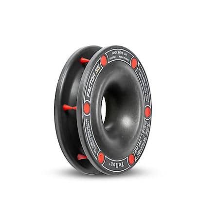 Snatch Block: For Synthetic Rope 3/16 to 1/4 Inch Diameter, 12000 Working Load Limit, Sliver