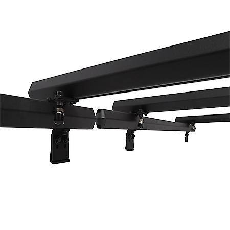 Roof Rack: Direct Fit, Textured Powder Coat, Black, Aluminum