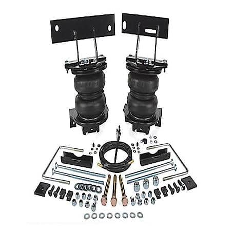 Leaf Helper Spring: Air Spring With Internal Jounce Bumper, Frame Mount, 7500LB Leveling Capacity