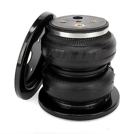 Leaf Helper Spring: Air Spring With Internal Jounce Bumper, Frame Mount, Up To 7500 LB Capacity