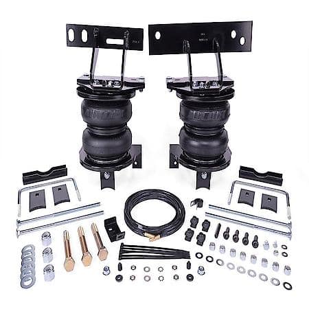 Leaf Helper Spring: Air Spring With Internal Jounce Bumper, Frame Mount, Up To 7500 LB Capacity