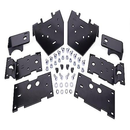 Leaf Helper Spring: Air Spring, Frame Mount, Up To 5000 Pounds of Leveling Capacity