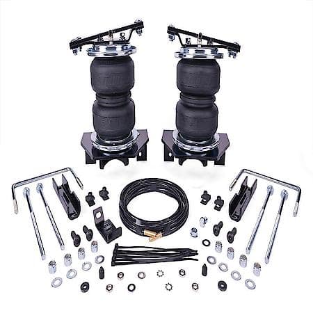 Leaf Helper Spring: Air Spring, Frame Mount, Up To 5000 Pounds of Leveling Capacity