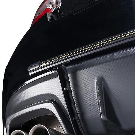 Center High Mount Stop Light: Direct Fit, Red Lens, Tinted Polycarbonate Housing, Clear Bulb, Plug And Play