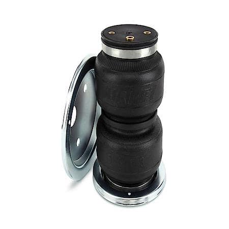 Leaf Helper Spring: Air Spring, Frame Mount, Up To 5000 Pounds of Load Levelling Capacity